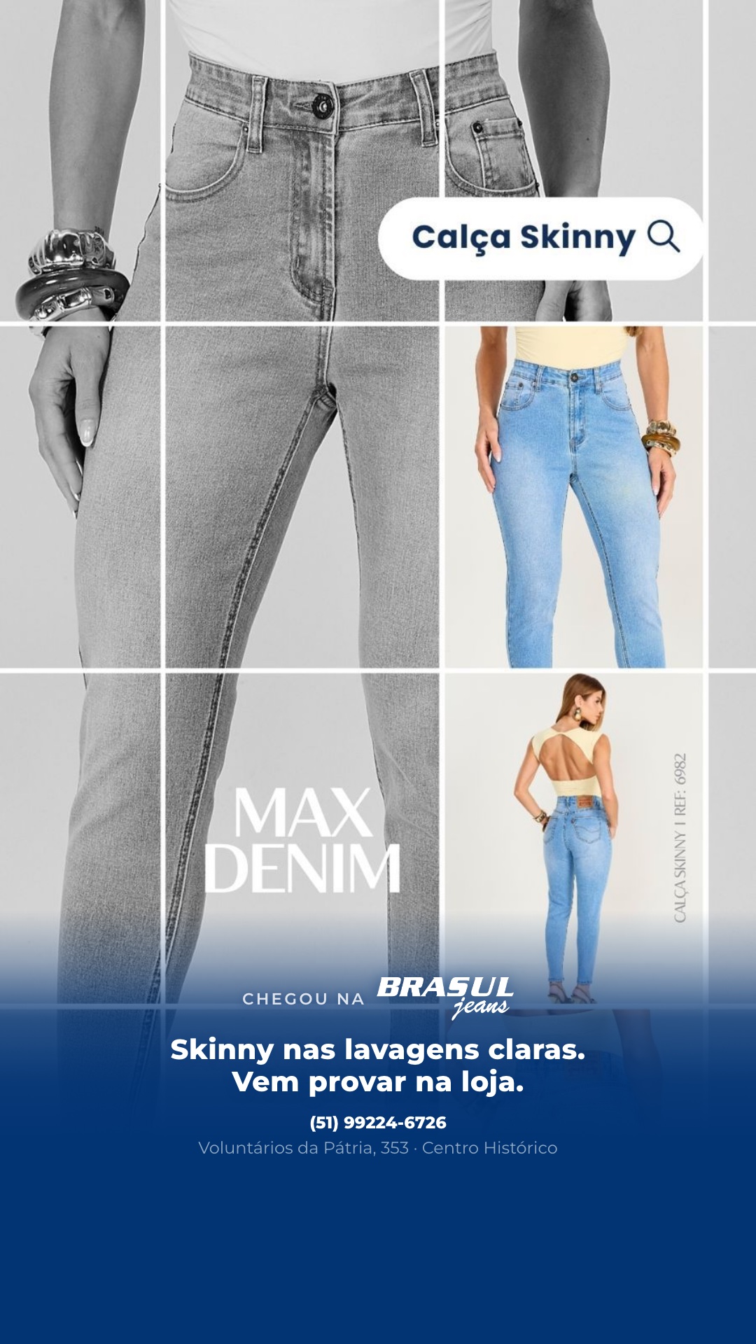 Calça Skinny ref. 6982